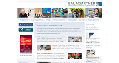 Desktop Screenshot of docbaumgaertner.de